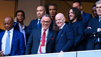 Afrikanische Fußballfunktionäre unterstützen FIFA-Präsident