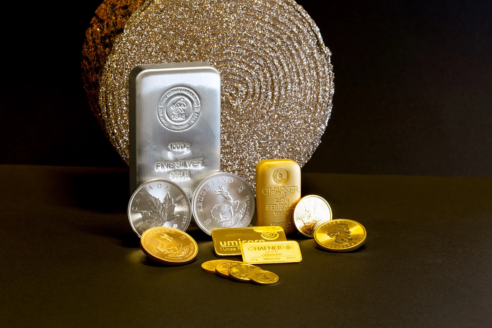 Anlagegold: Verkauf und Pfand von Krügerrand und Goldbarren