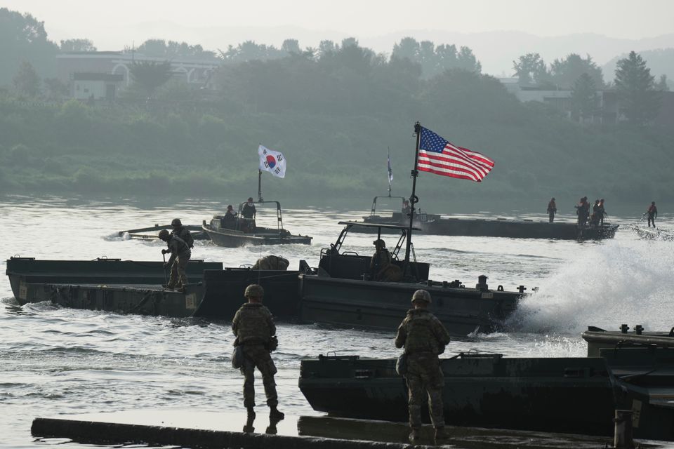 Zusammenarbeit zwischen den USA und Südkorea in Militärübungen