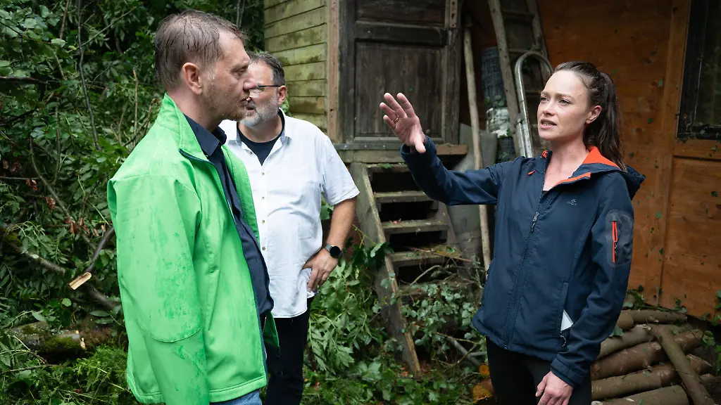 Unwetter zerstört Imbiss der TV-Köchin Verena Leister