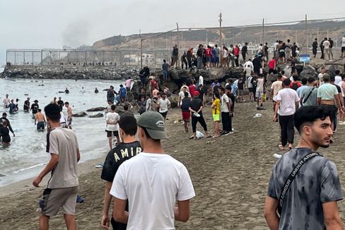 Europäische Krise in Ceuta: Eine Rückkehr zu 2015
