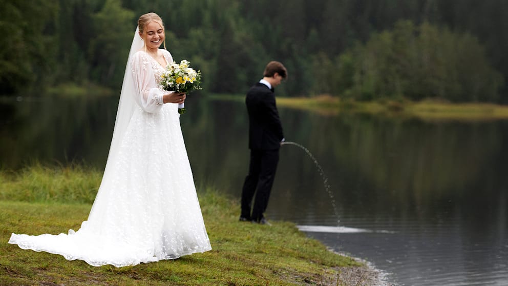 Hochzeitsfoto und andere virale Geschichten