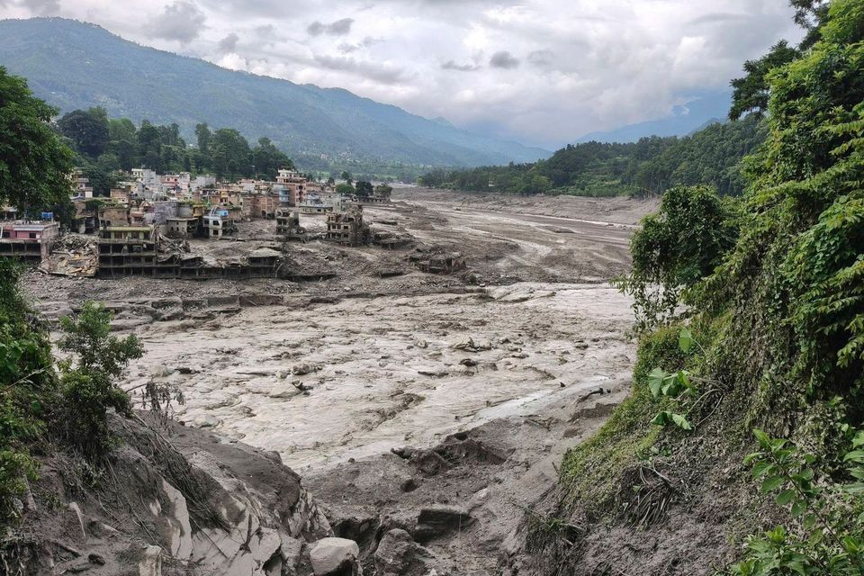 Gefahr eines erneuten Hochwassers in Nepal nach Sturzflut