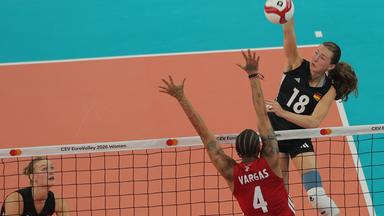Deutsche Volleyballerinnen verlieren gegen Türkei, sichern dennoch Achtelfinal-Einzug