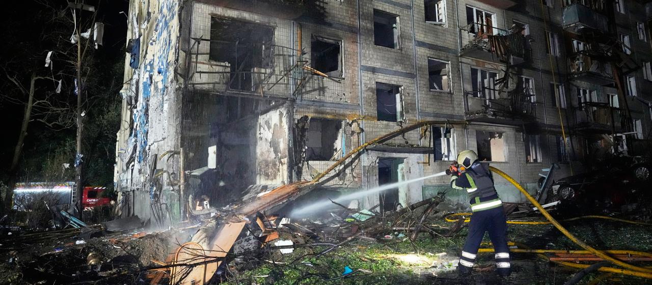 Russischer Angriff auf Kiew: Mehrere Tote und Verletzte