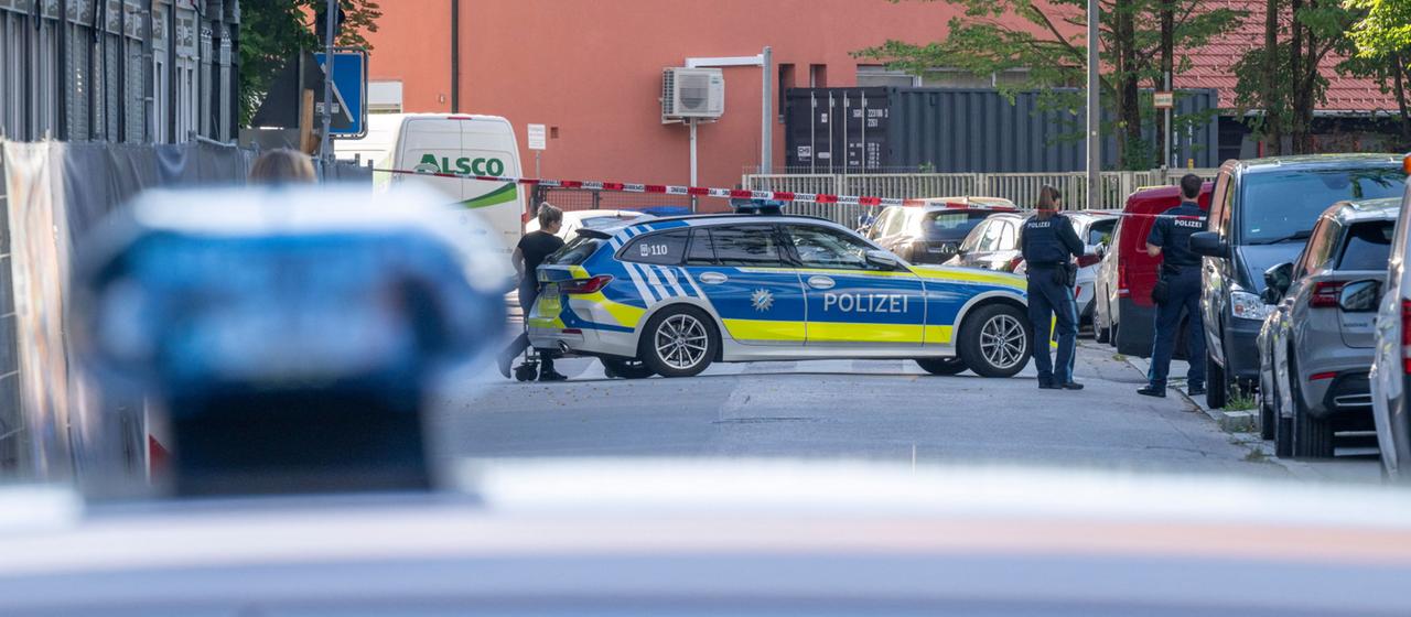 Verdacht auf Anschlagsversuch in München: Brandsätze auf Baustelle des Rüstungskonzerns geworfen