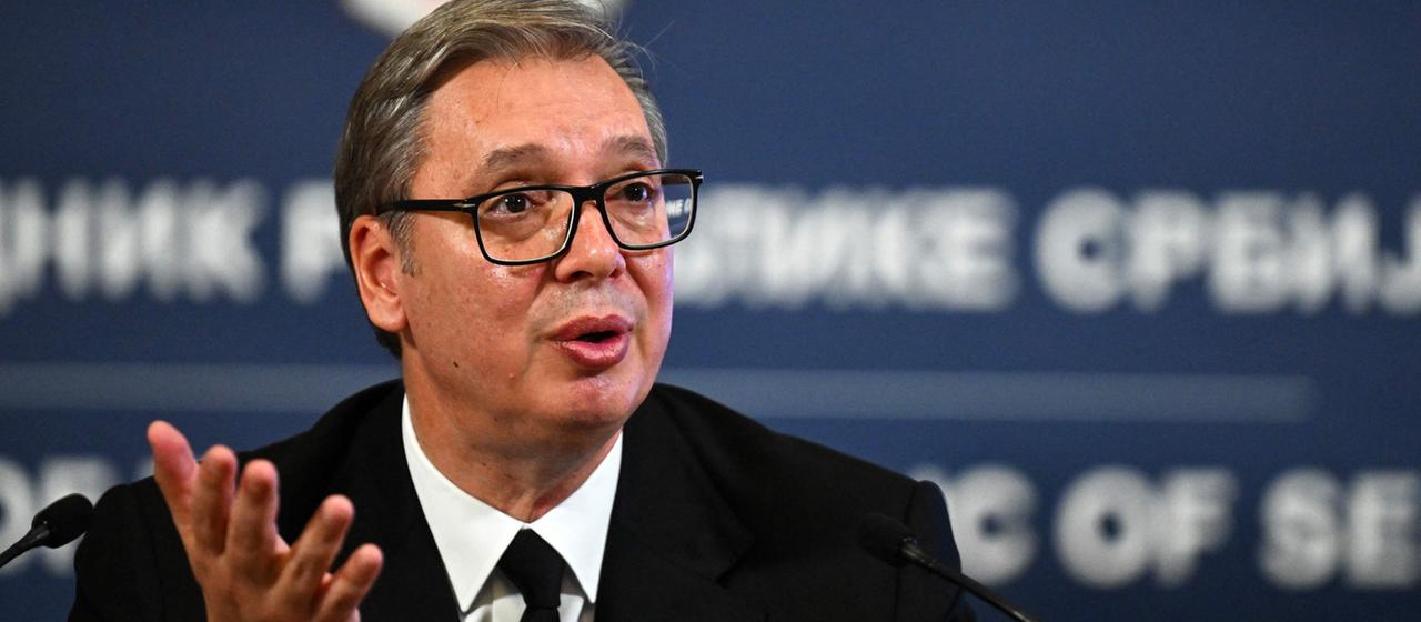 Serbiens Präsident Vucic tritt vor Parlamentswahl zurück