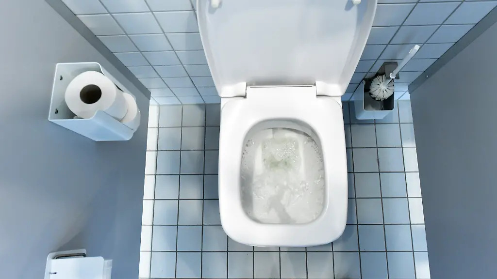 Studie untersucht Aerosolbildung beim Toilettenspülen