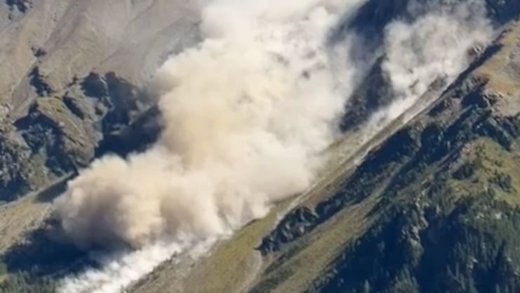 Gigantischer Felssturz in Südtirol: Steinlawine donnert ins Tal