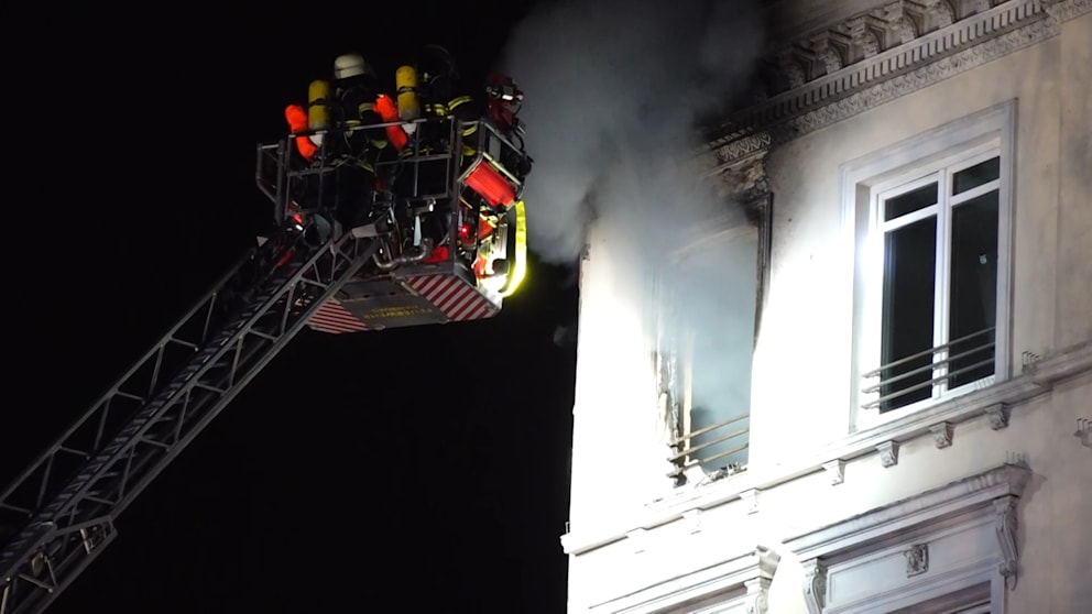 Hotelbrand in Hamburg: Sieben Verletzte