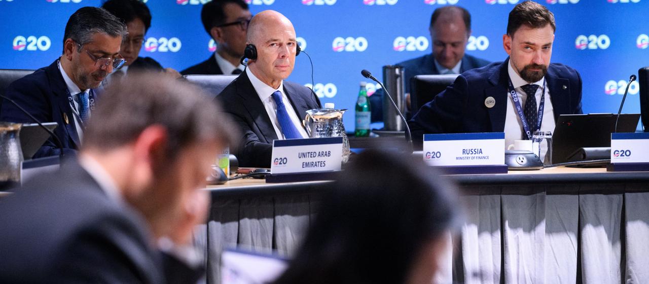 Treffen der G20-Finanzminister: Russischer Minister sorgt für Spannungen