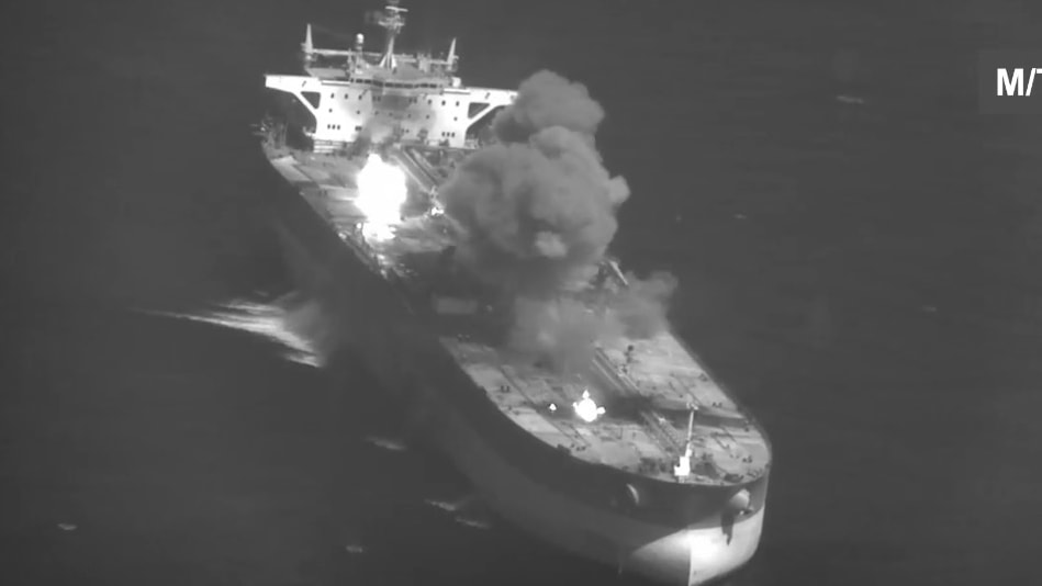 Angriff auf iranische Öltanker im Golf von Oman durch die USA