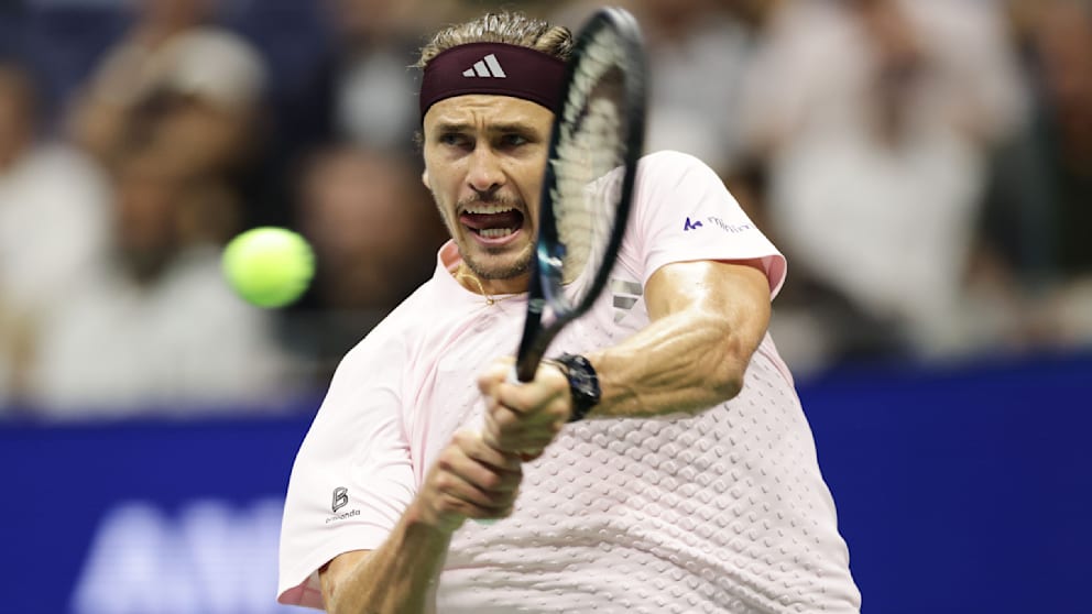 Zverev erreicht Halbfinale der US Open