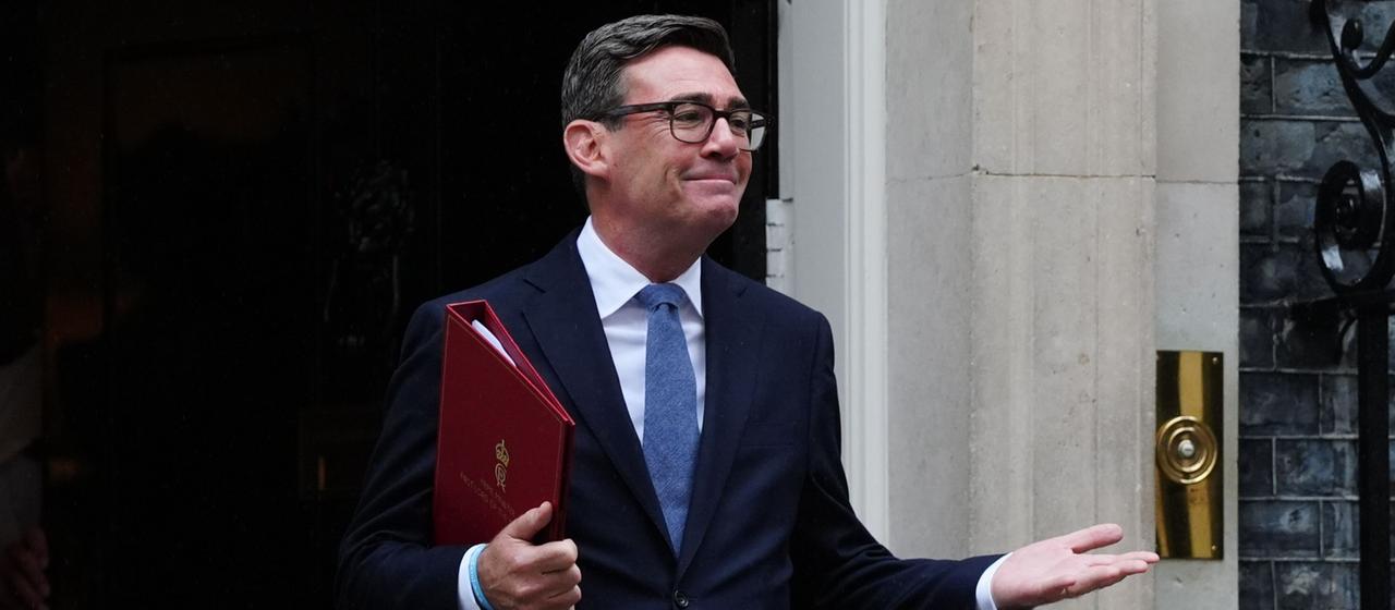 Burnhams Herausforderung und Vision für Großbritannien