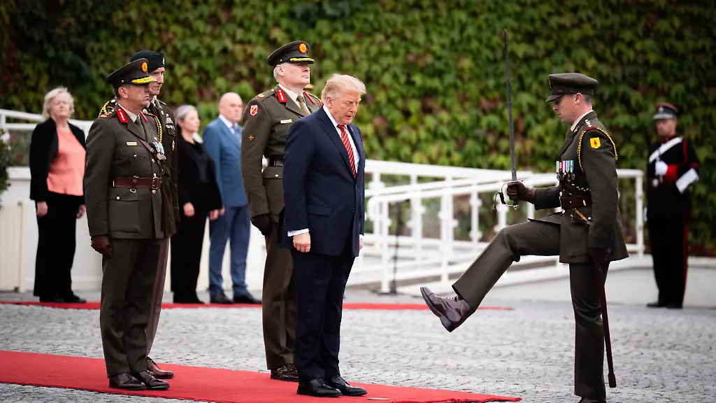 Trump sorgt mit Aussage zur Wiedervereinigung Irlands für Aufsehen