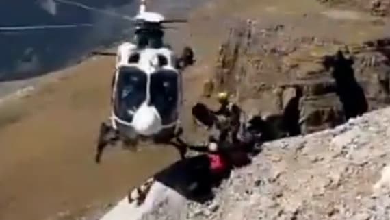 Bergrettung: Rentner aus Bergschlucht in den Pyrenäen gerettet