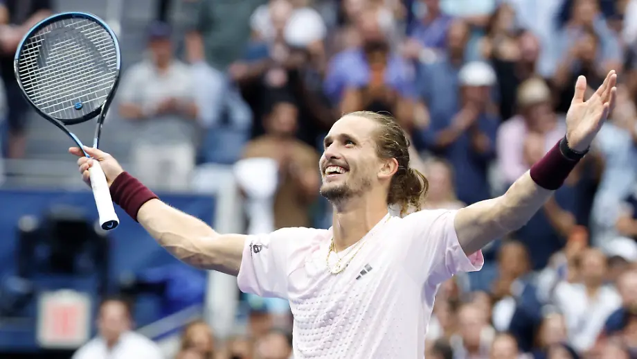 Alexander Zverev gewinnt US Open mit einer kuriosen Matchball-Szene