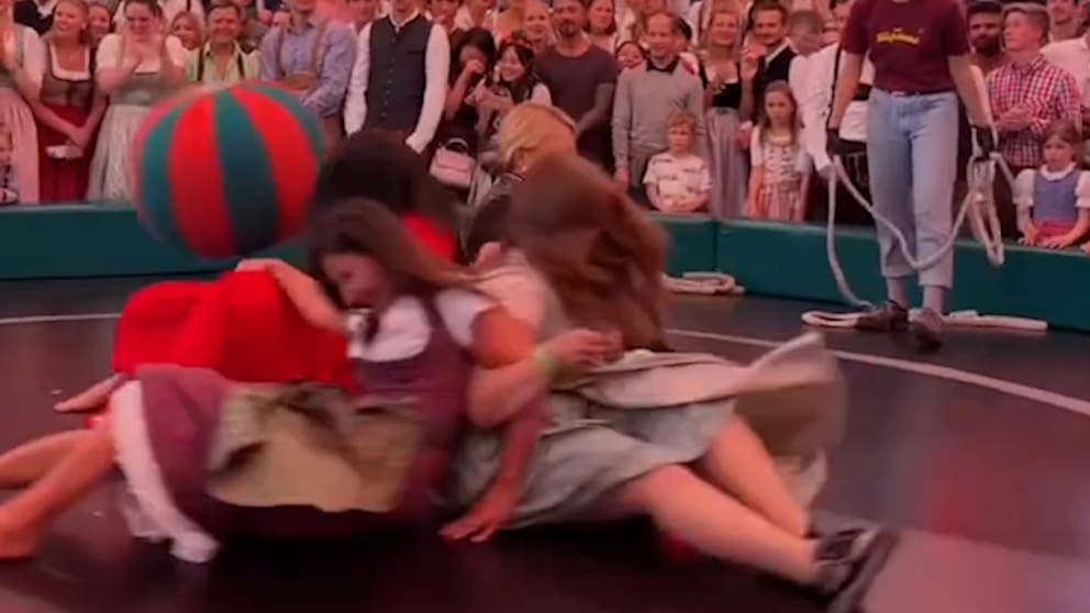 Grüne Politikerin Ricarda Lang besucht das Oktoberfest