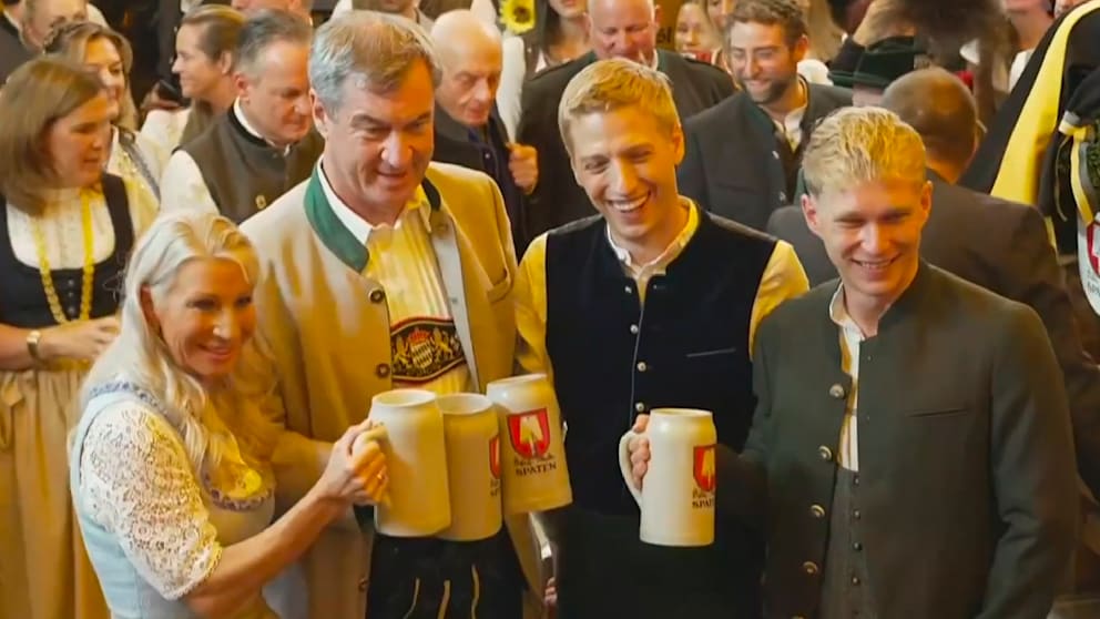Eröffnung des Oktoberfests und der erste alkoholbedingte Notfall
