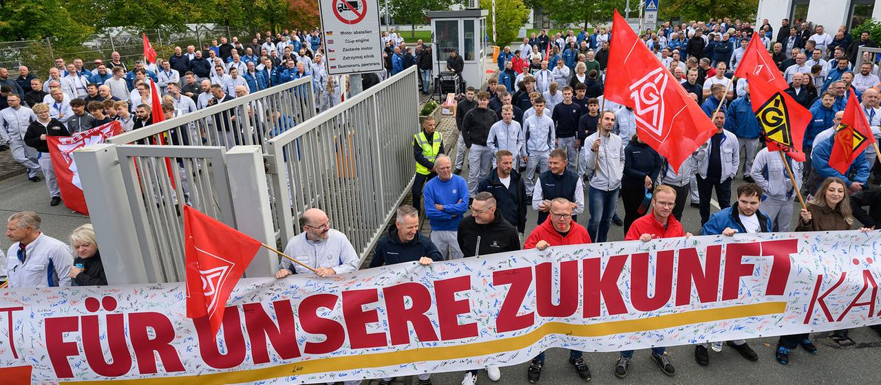 Krise in der Autoindustrie: Gewerkschaften fordern Handeln von Politik und Unternehmen