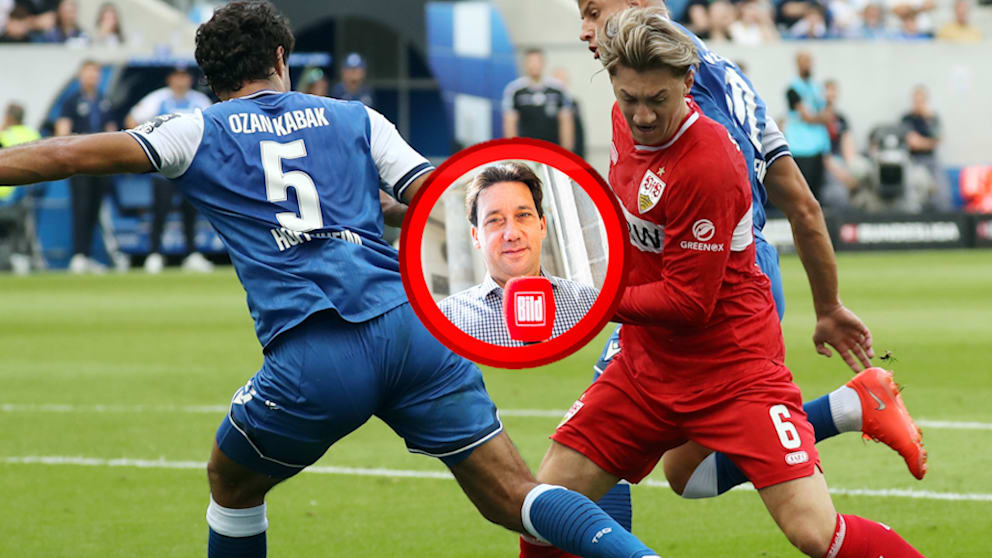 VAR-Entscheidung beim Spiel VfB Stuttgart gegen Hoffenheim