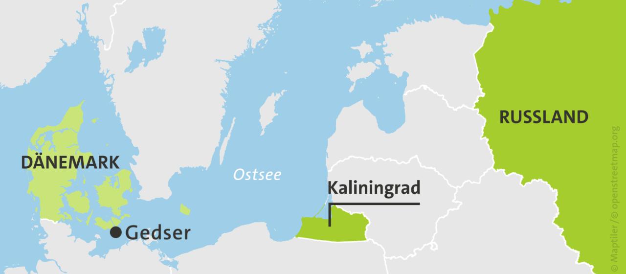 Spannungen zwischen Dänemark und Russland wegen gefährlichem Vorfall in der Ostsee