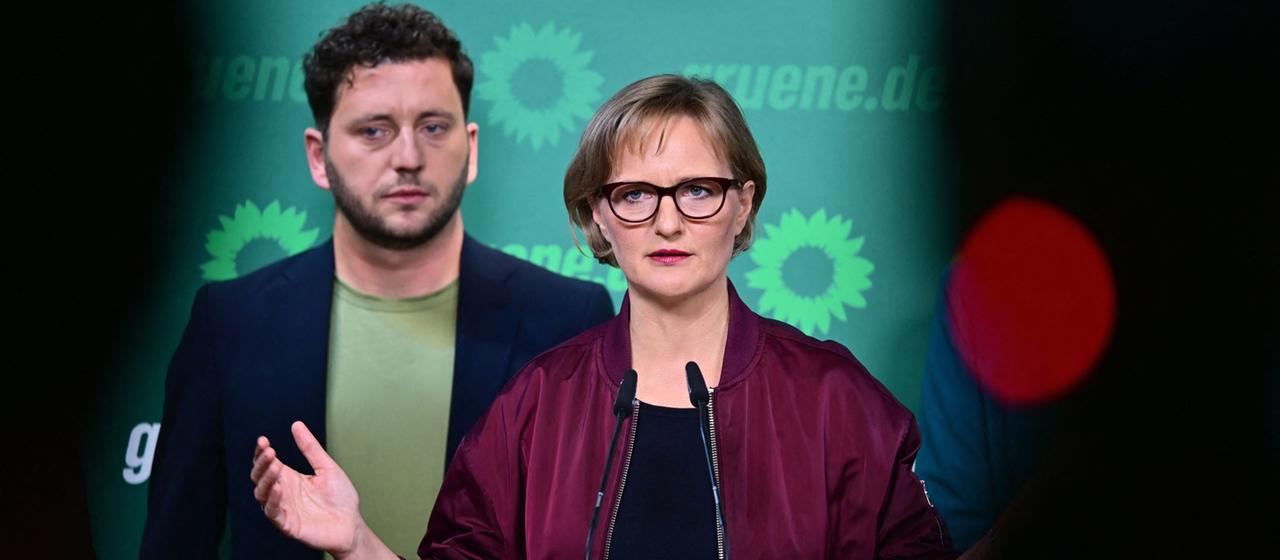 Erneute Kandidatur von Brantner und Banaszak für die Grünen-Doppelspitze