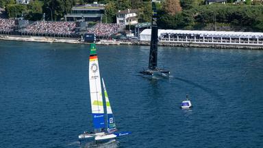 Team Germany bei SailGP in Genf unter Druck