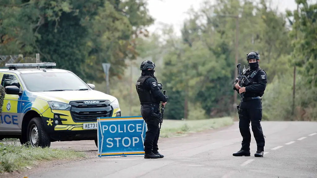 Mögliche Terrorgefahr nahe Militärstützpunkt in England