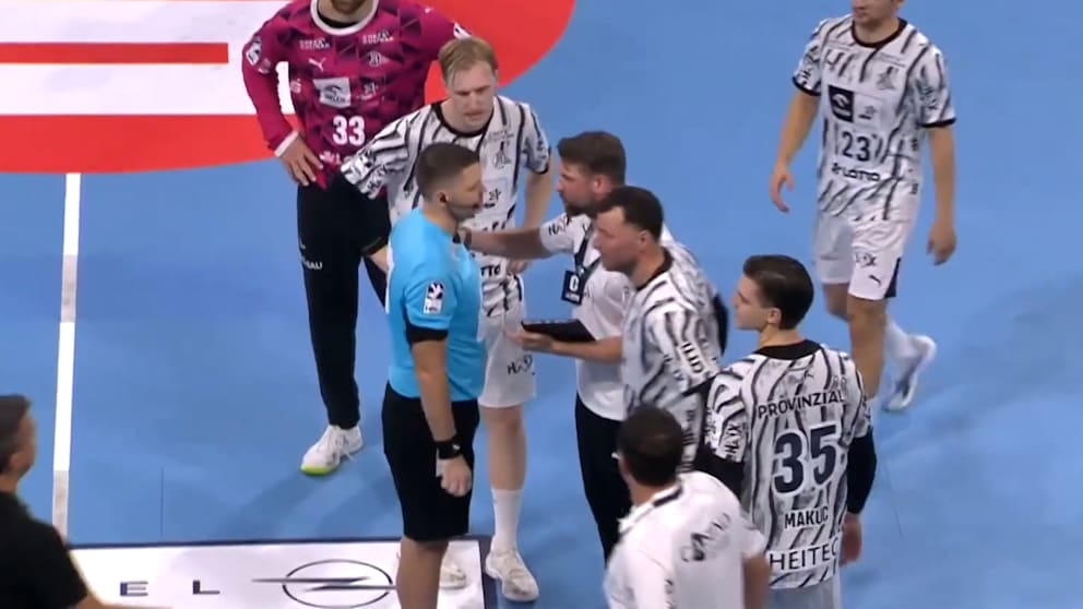 Last-Second-Drama im Handball-Duell