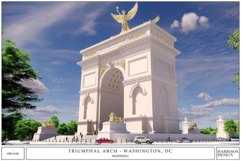 Klage gegen Trumps Triumphbogen: Konflikt um Denkmal in Arlington