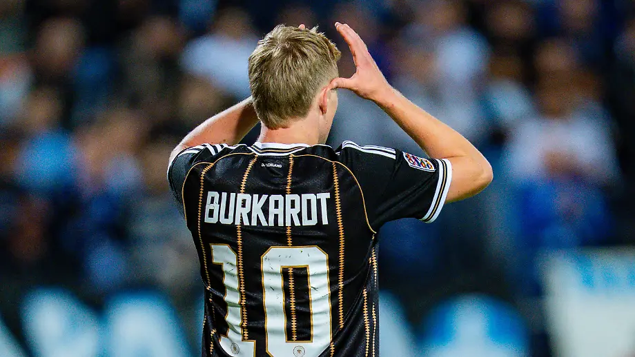 VAR-Entscheidung negiert Burkardts Länderspieltor