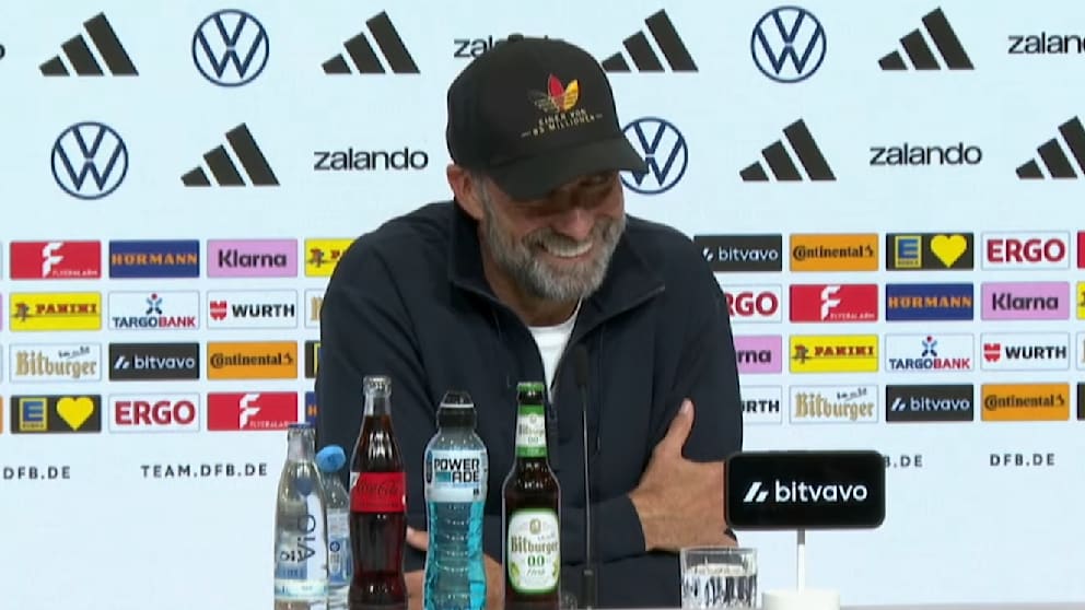 Klopp mit Humor auf Pressekonferenz