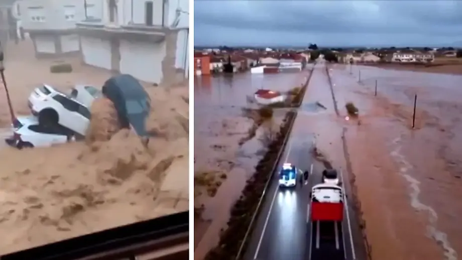 Drohnen-Videos zeigen Ausmaß der Überflutungen in Spanien