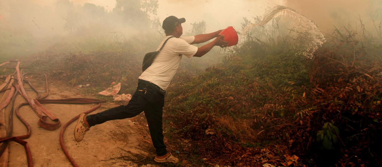 Nachbarländer spüren Auswirkungen Massive Waldbrände in Indonesien