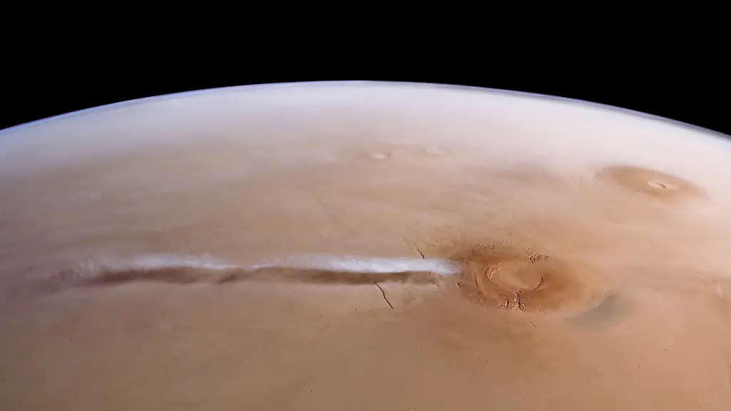 Forscher erklären die gigantische Mars-Wolke