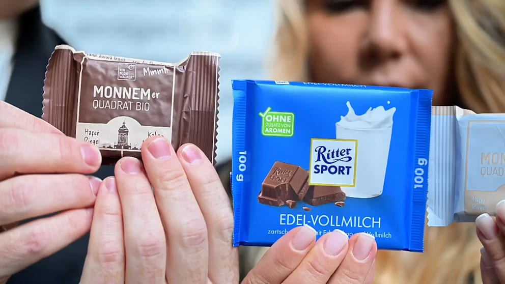 Ritter Sport setzt sich im Rechtsstreit um Quadrat-Form durch