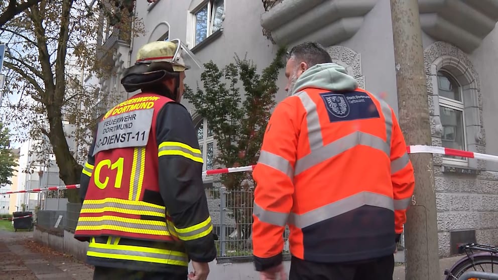 Problemhaus in Dortmund: Gefährliche Fassadenabstürze