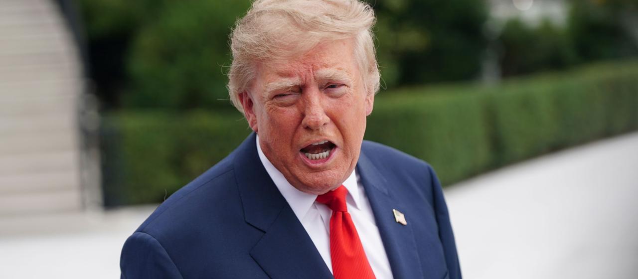 US-Präsident Trump fordert Ablösung von Ukrainischem Präsident