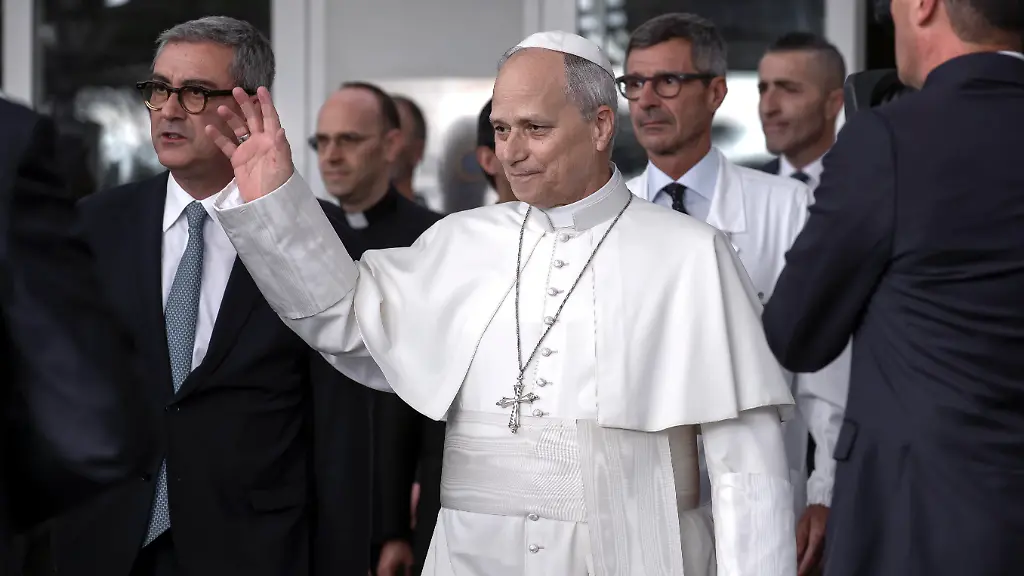 Papst Leo XIV. spricht Gebet nach Klinikaufenthalt