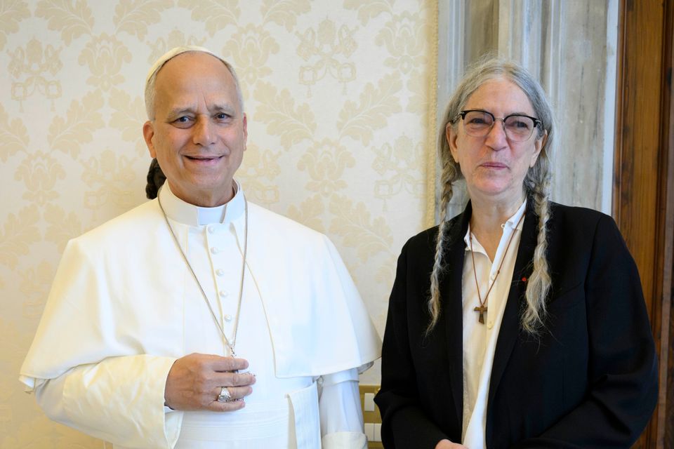 Patti Smith trifft Papst Leo XIV. im Vatikan