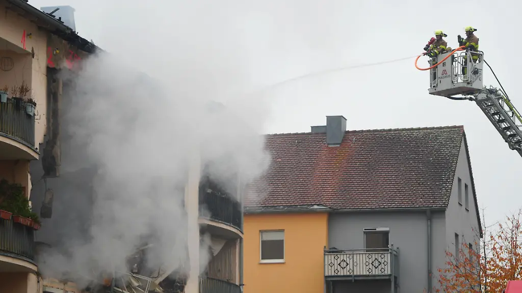 Explosion in Regensburg: Suche nach Vermissten