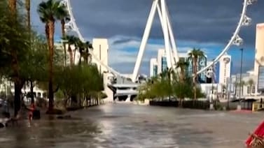Las Vegas von heftigen Regenfällen betroffen