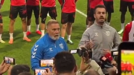 Mitreißende Ansprache von Thorsten Fink bei Samsunspor