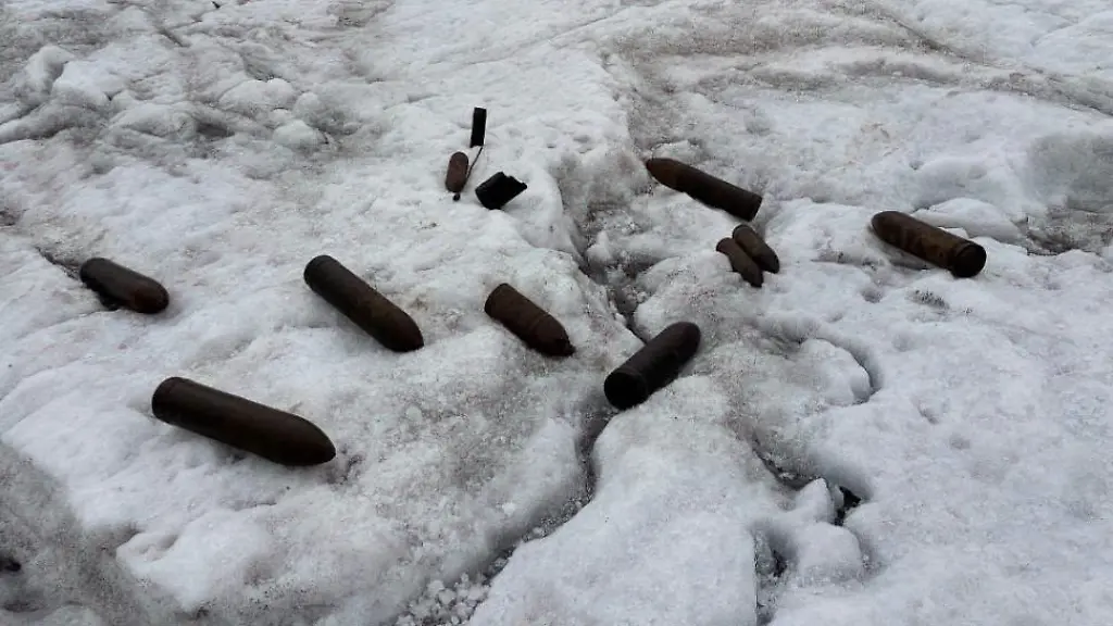 Klimawandel legt gefährliche Munition aus Erstem Weltkrieg in Italien frei
