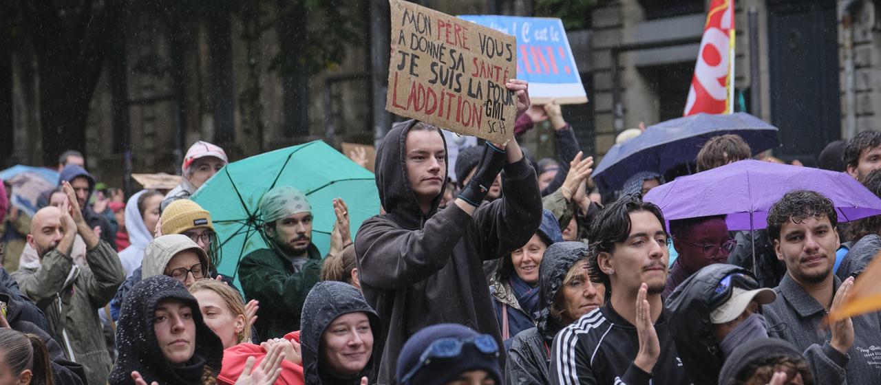 Schülerproteste in Frankreich
