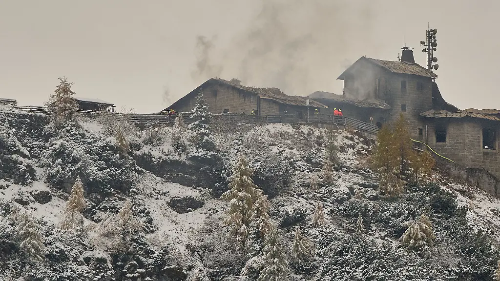 Erneuter Brand im Kehlsteinhaus